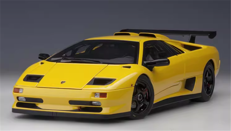 AUTOART Lamborghini Diablo SV-R yellow 1:18 Car Pre-a Model