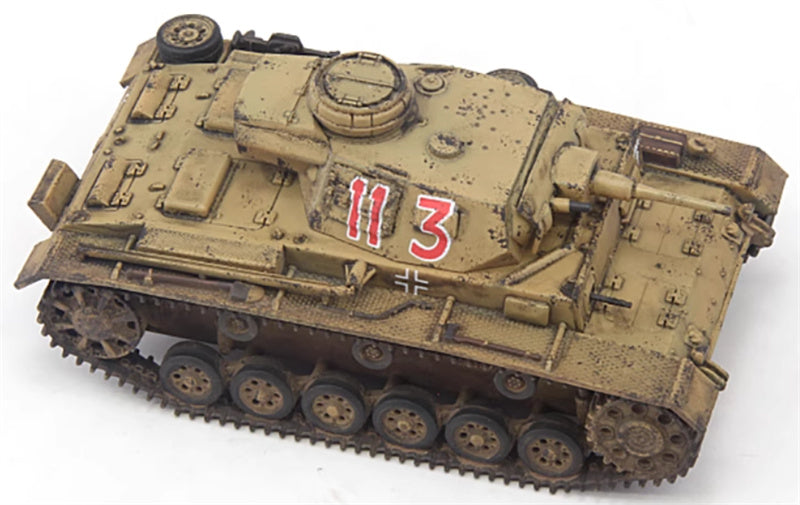 S-MODEL Tank No. 3 G-type African Army #113 1:72 Tank Pre-built Model