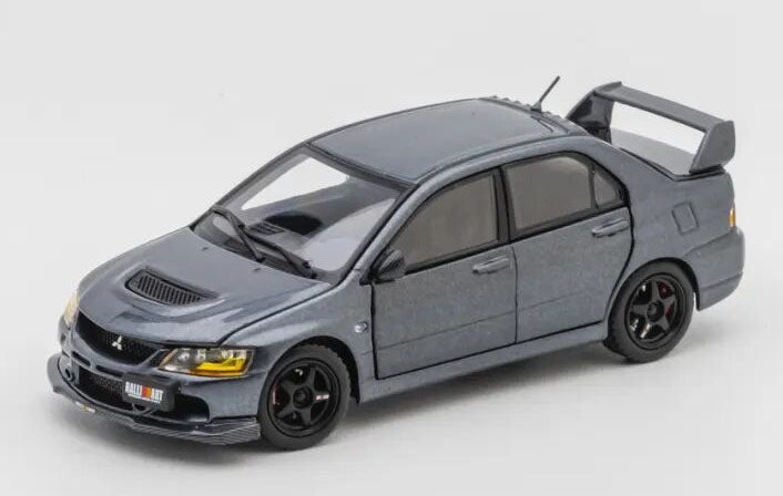 1:43 Mitsubishi Lancer Evolution IX EVO9 Rallyart GATHERJOY Diecast Model Grey