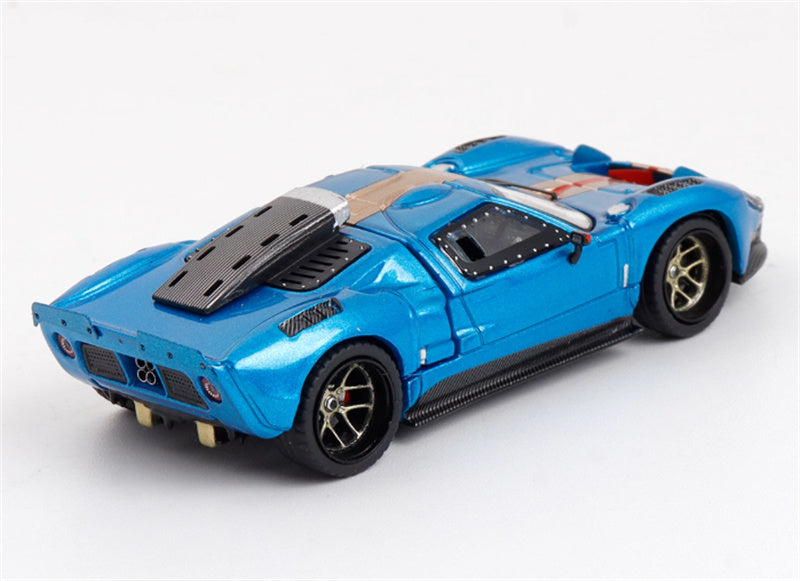 Rhino Model Ford GT40 Blue Limited Edition 999PCS ONLY 1:64 Car Pre-built Model view5
