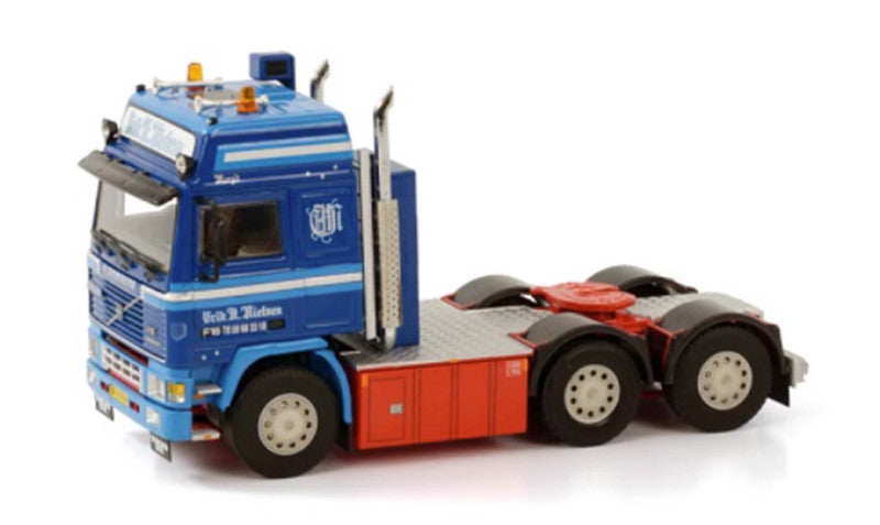 WSI VOLVO F16 GLOBETROTTER 6X2 TAG AXLE ERIK H NIELSEN 1:50 Truck Pre-built Model