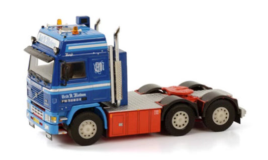 WSI VOLVO F16 GLOBETROTTER 6X2 TAG AXLE ERIK H NIELSEN 1:50 Truck Pre-built Model