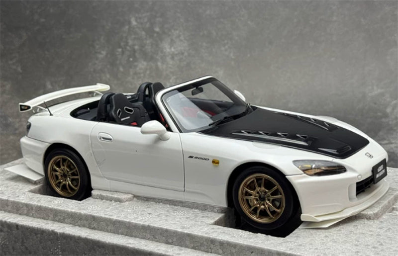 1:18 Honda S2000 MUGEN  White Pearl MOTORHELIX Limited Edition 299PCS ONLY DIECAST Model
