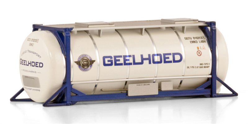 WSI 20FT TANK CONTAINER Geelhoed 1:50 Truck Pre-built Model