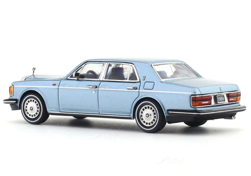 GFCC 1994 Rolls Royce Silver Spur III light blue Limited Edition LHD 1:64 car Pre-built Model view2