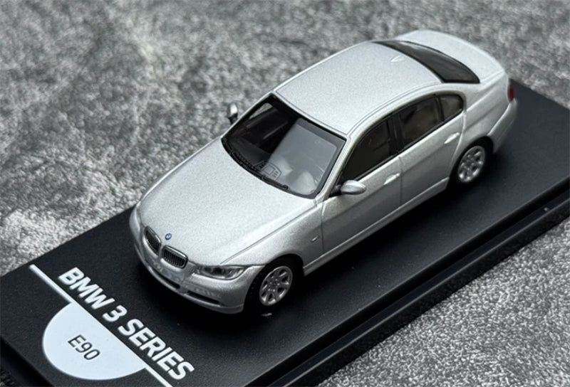 1:64 BMW 3 Series E90 Silver Almost Real DIECAST Civil Car Model