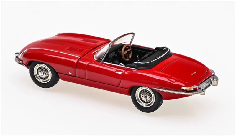 GFCC 1961 Jaguar E-Type Roadster Convertible Red Limited Edition 499PCS ONLY RHD 1:64 car Pre-built Model view4