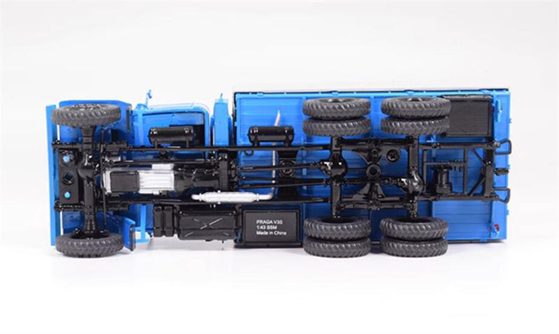 StartScaleModels Russian PRAGA-V3S civilian flatbed truck blue 1:43 Truck Pre-built Model