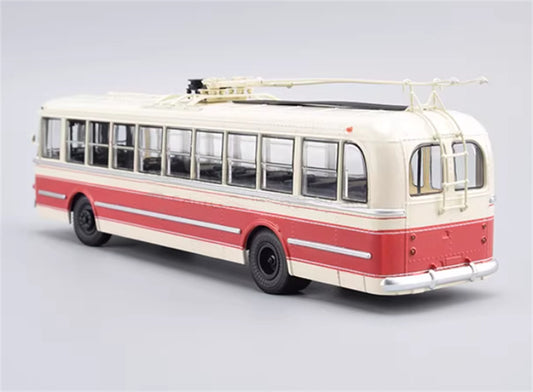 Modimio Moscow TBU-1 Soviet high-capacity high trolley bus 1:43 Bus Pre-built Airliner Model Display view2