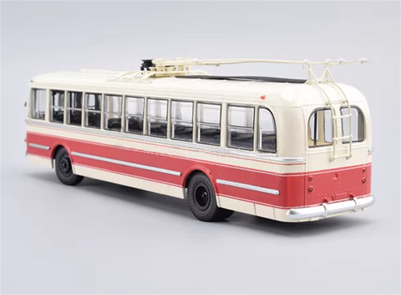 Modimio Moscow TBU-1 Soviet high-capacity high trolley bus 1:43 Bus Pre-built Airliner Model Display view2