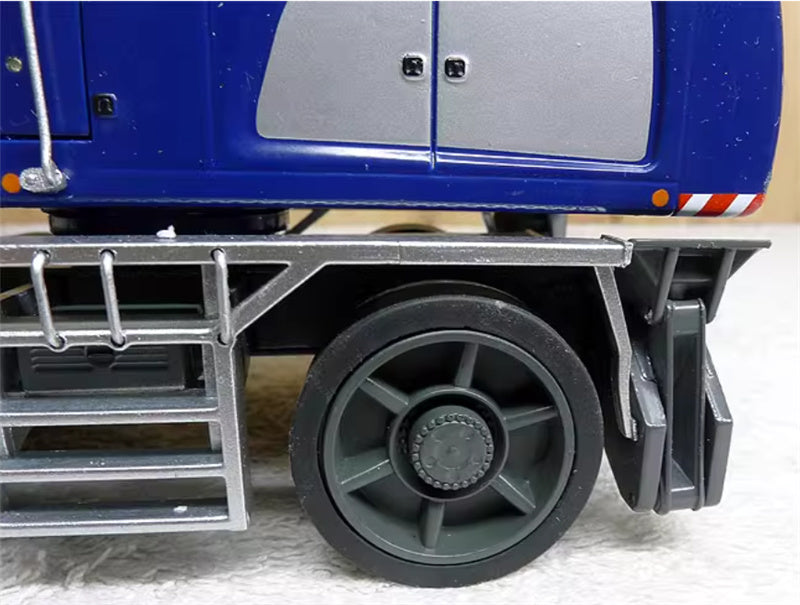 NZG  Liebherr  LH 80 M grab excavator  Ocean Traders blue 1:50 Truck Pre-assembled Model Display