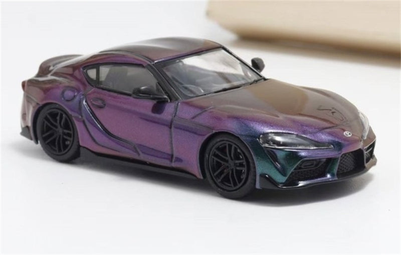 1:64 Toyota GR Supra A90 Chameleon Purple BSC DIECAST Limited Edition 499pcs ONLY Model