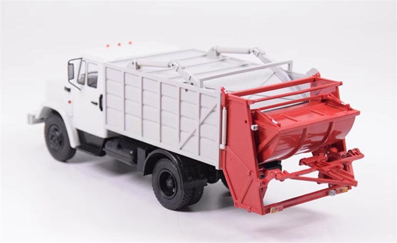 Modimio Russian MKZ-10 (4333) compressed garbage truck 1:43 Truck Pre-built Model