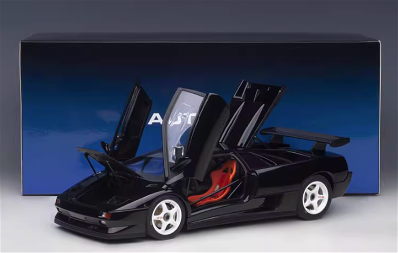 AUTOART Lamborghini Diablo SV-R Deep Black 1:18 Car Pre-a Model
