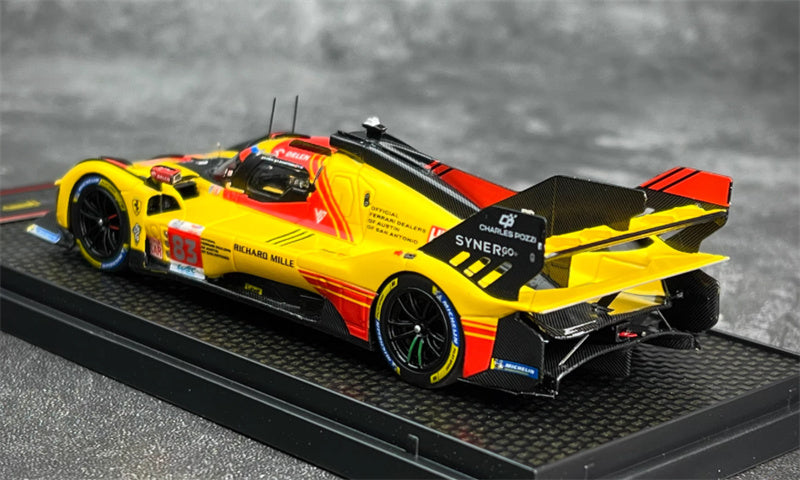 BBR MODELS Ferrari 499P #83 France Le Mans 2024 YIFEI YE LTD 293PCS 1:43 Model view4