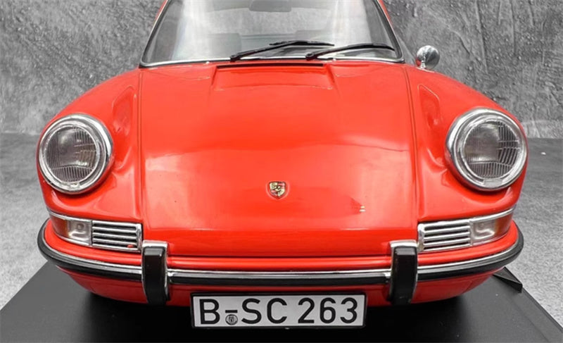 NOREV Porsche 911 901 1970 orange 1:18 Car Pre-built Model view6