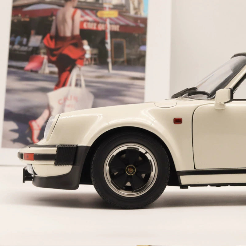 Schuco Porsche Turbo 930 car white 1:12  DIECAST CAR