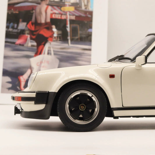 Schuco Porsche Turbo 930 car white 1:12  DIECAST CAR
