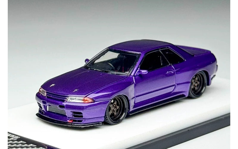 1:64 Nissan GTR-R32  Metal Purple Focal Horizon  Limited Edition 999PCS ONLY DIECAST Model