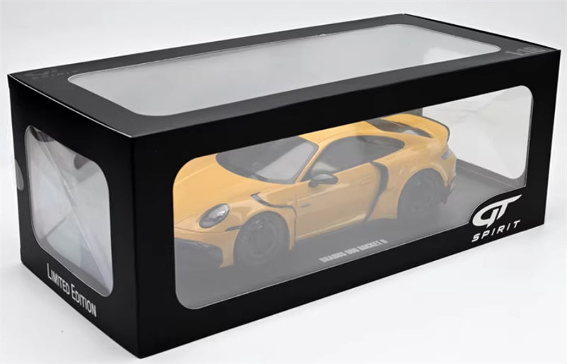 1:18 PORSCHE 911 BRABUS 900 ROCKET-R  Yellow  GT SPIRIT w/ display box Limited Edition 504PCS ONLY Resin Car Model