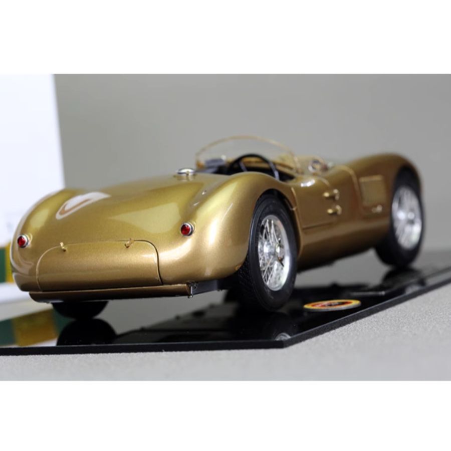 CMC Jaguar C-Type 1952 25th Anniversary Edition golden Limited Edition 1:18 DIECAST Car