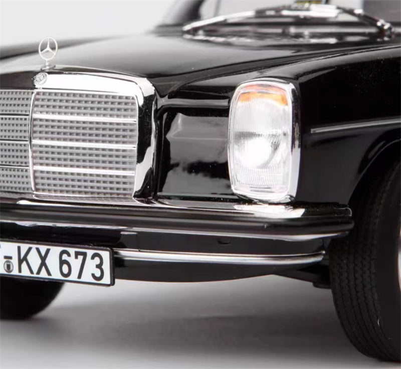 Norev Mercedes Benz 200 Taxi 1968 black 1:18 Car Pre-built Model view4
