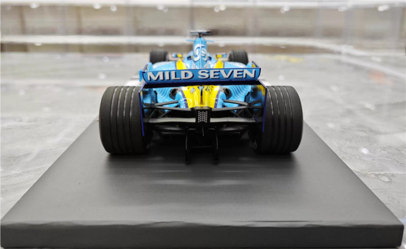 MINICHAMPS Renault R25 Fisichella Winner Australian GP 2005 #6 Limited Edition 102PCS ONLY Telefonica elf Hanjin Michelin Mild Seven 1:18 Car Pre-built Model view10