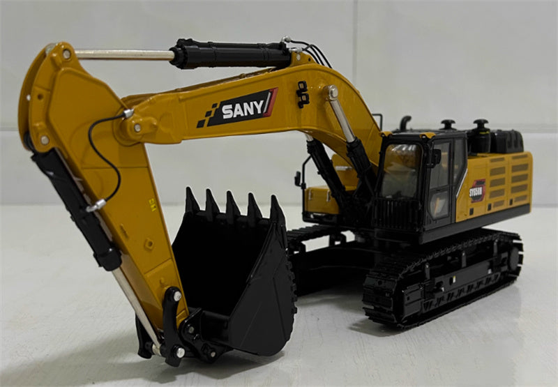 SANY SY650N Large excavator Yellow 1:35 Truck Pre-built Model