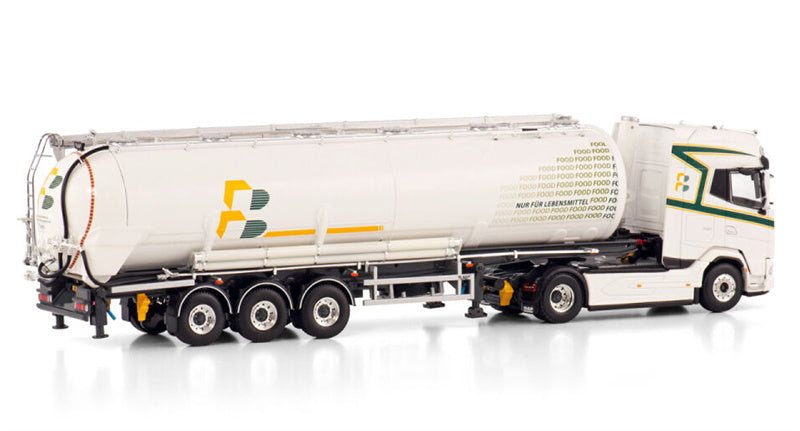 WSI DAF XG+ 4X2 TIPPER BULK TRAILER - 3 AXLE HB Bulktransport 1:50 Truck Pre-built Model