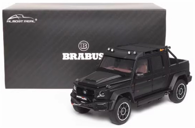 Almost Real Brabus G800 Adventure Edition XLP 2020 Pickup Matte black 1:18 Truck Pre-built Model view11