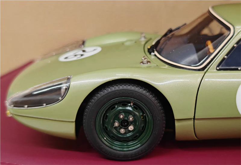 CMC Porsche 904 Carrera GTS Silverstone 1964 #26 Grass green Limited Edition 1000PCS ONLY 1:18 Car Pre-built Model view12