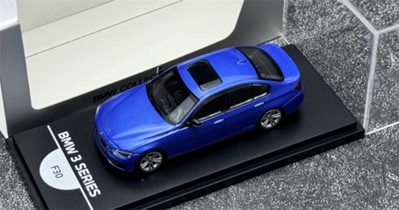 1:64 BMW 3 Series F30 Esto Blue Almost Real DIECAST Civil Car Model