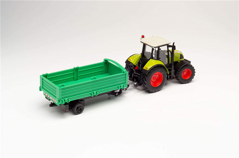 Herpa CLAAS ARION 540 Tractor with Trailor 1/32 Truck Pre-built Model