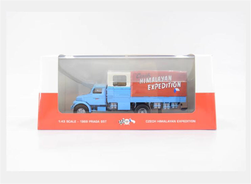 StartScaleModels Czech PRAGA-S5T Himalayan Expedition Edition Sleeper Truck 1:43 Truck Pre-built Model