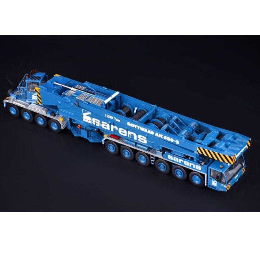 Sarens Gottwald AK 680-3 1200 Ton Crane 1:50 RESIN Truck Lorry