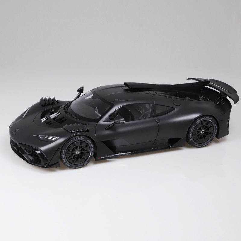 NZG ONE# AMG Matte Black 1:12 Car Pre-a Model