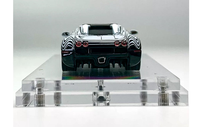 1:64 Bugatti Veyron Super Sport   Mortal Model White and black ceramic dragon Limited Edition 999PCS ONLY DIECAST Model