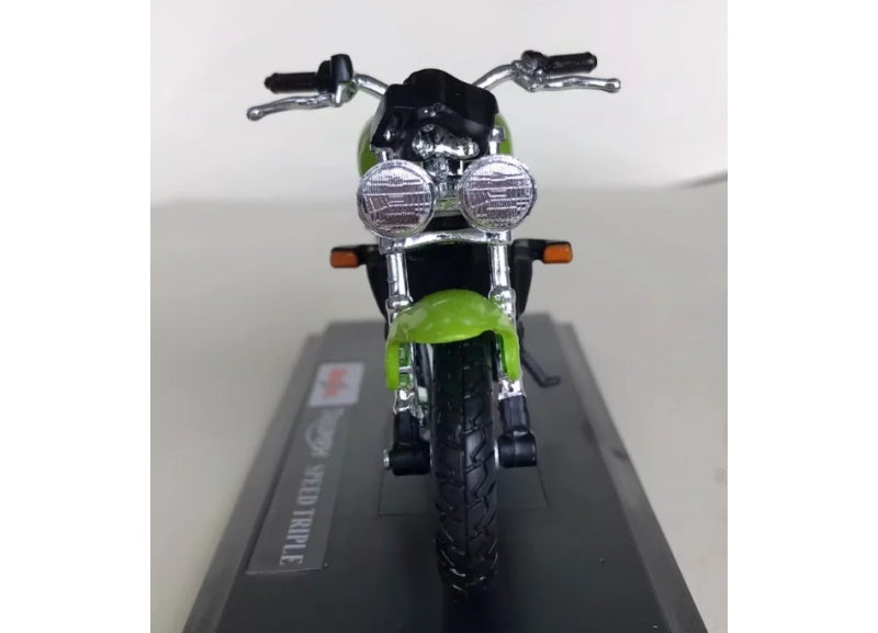 1:18 Triumph Speed Triple  Fluorescent Green  Maisto  Diecast Motorcycle Model