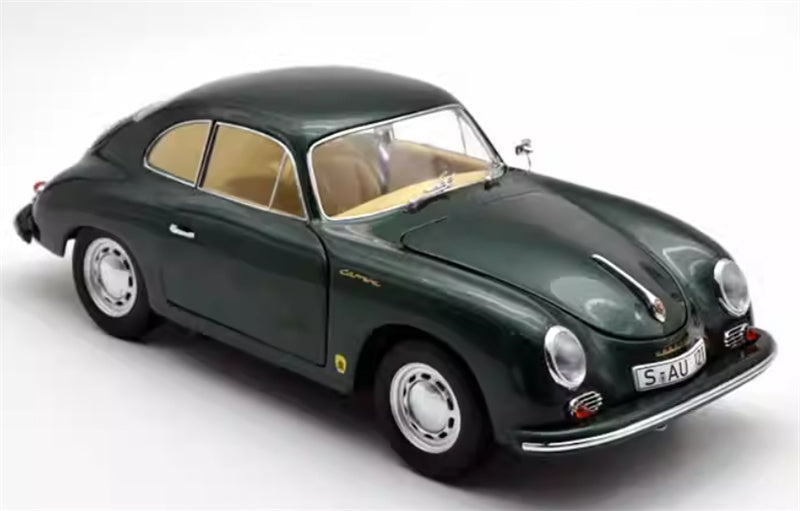 Schuco Porsche 356 A Carrera Coupe Green hardtop Limited Edition 1000PCS ONLY 1:18 Car Pre-built Model view5