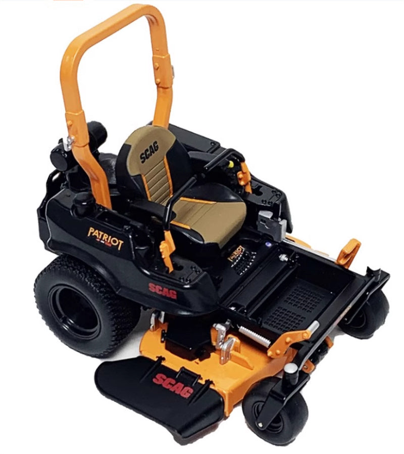 First Gear Scag Patriot 19-01 Garden Lawn mower Tractor Orange red 1:16 Truck Pre-built Model