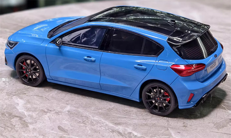1:18 FORD FOCUS ST  2024 Blue  OTTO Limited Edition 999PCS ONLY Resin Car Model
