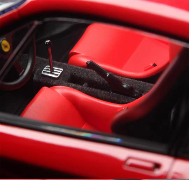 NOREV 1987 Ferrari F40 red 1:12 Car Pre-built Model view2