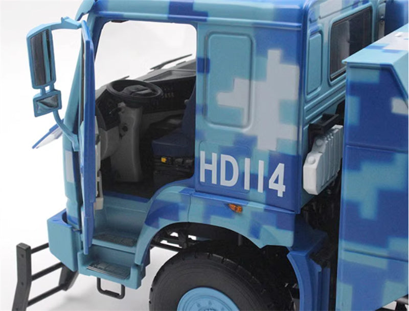 Sinotruk Howo Hongqi 16 Anti Ship Missile Launch Parade Vehicle 70th anniversary Digital Camo 1:24 Tank Pre-built Model view4