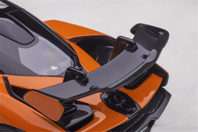 AUTOART McLaren Senna orange 1:18car Pre-a Model