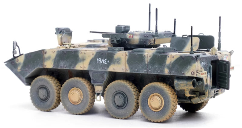 PANZERKAMPF Russian Bumerang IFV (Object K17) Yellow green coating 1:72 Tank Pre-built Model
