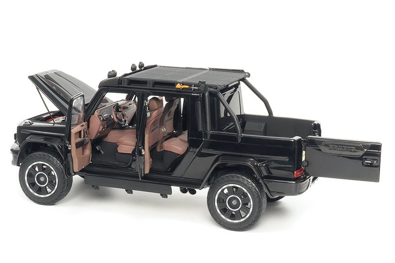Almost Real Brabus G800XLP Pickup Adventure Edition 2020 Carbon Black 1:18 DIECAST car