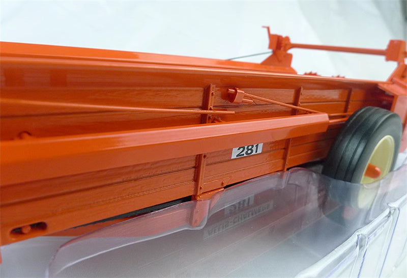 SpecCast Orange Spectacular 2022 Allis-Chalmers 281 Spreader 1:16 Truck Accessories Pre-built Model