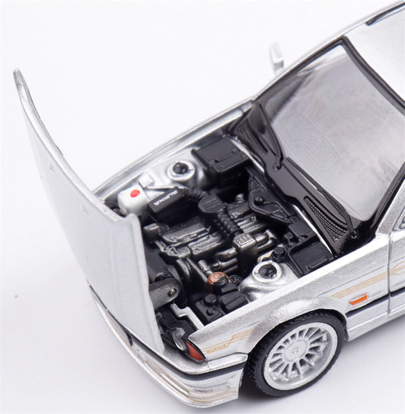Mortal BMW E34 ALPINA B10 TOURING 5 Series wagon silver Gold Strip Limited Edition 999PCS ONLY 1:64 Car Pre-built Model view7