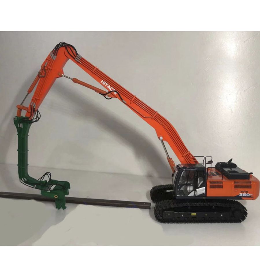 Hitachi  ZAXIS350-6 Piling machine Green 1/50 DIECAST Truck