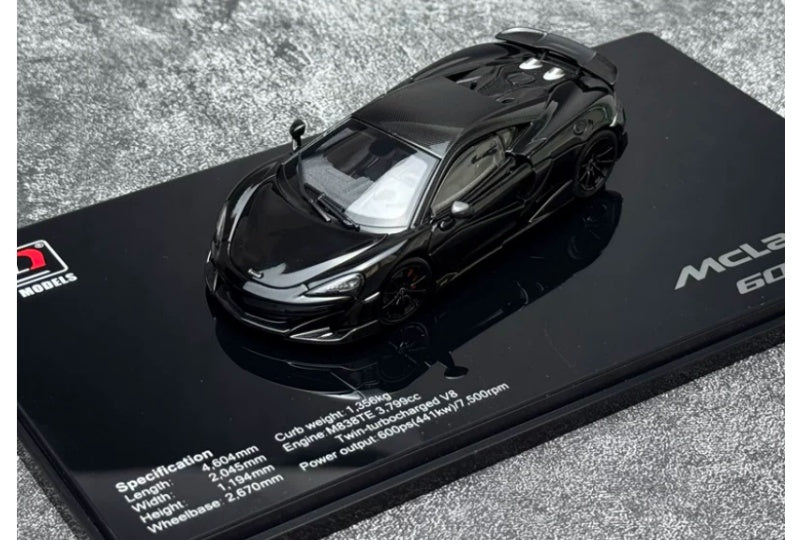 1:43 McLaren 600LT  black LCD MODELS  DIECAST Model